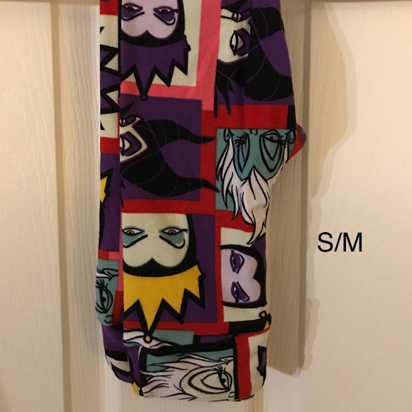 LuLaRoe Other - Villains Disney Lularoe Kids Leggings S/M